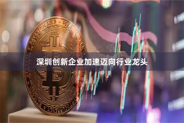 深圳创新企业加速迈向行业龙头